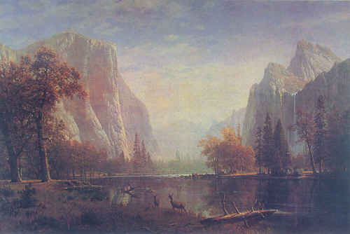 Lake in the Yosemite Valley